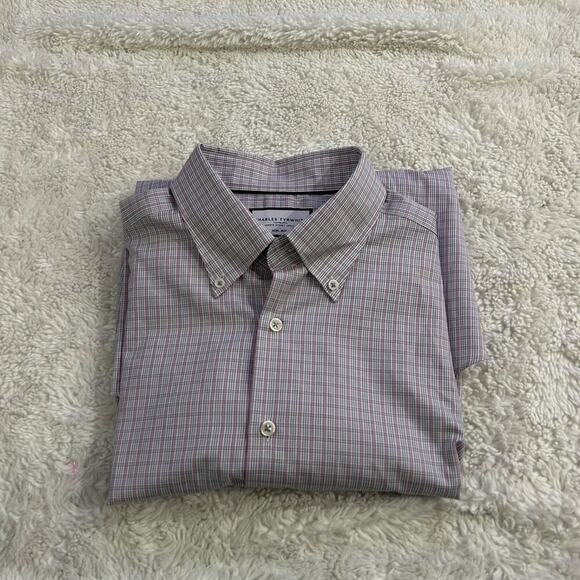 Charles Tyrwhitt Other - Charles Tyrwhitt Men's Multi-Color Slim Fit Dress Shirt 16.5/35 Business Preppy